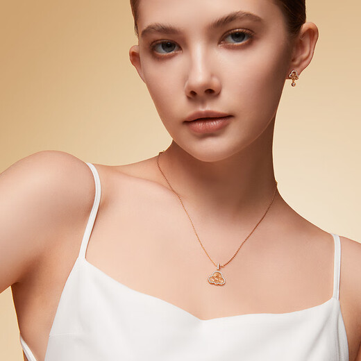 Mysterious Blue MYSTELAN1987 Classic Light Luxury Necklace Women's Jewelry Jewelry Valentine's Day Birthday Gift for Girlfriend and Wife 1987 Classic E Style