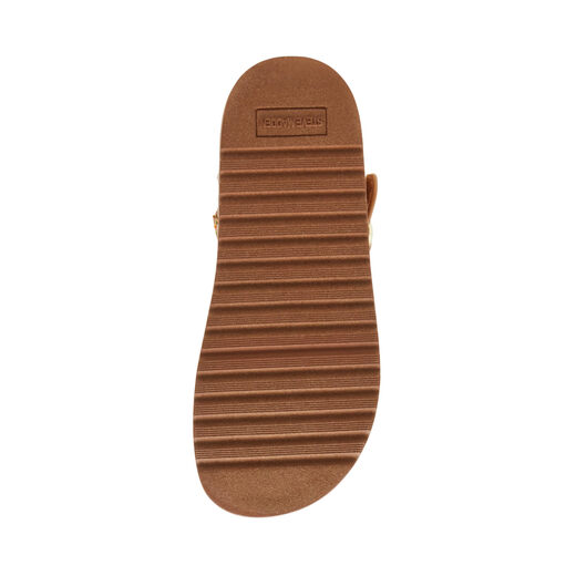 STEVE MADDEN Girls Gal Wedge Sandals Cognac Multicolor 13 Little Kid