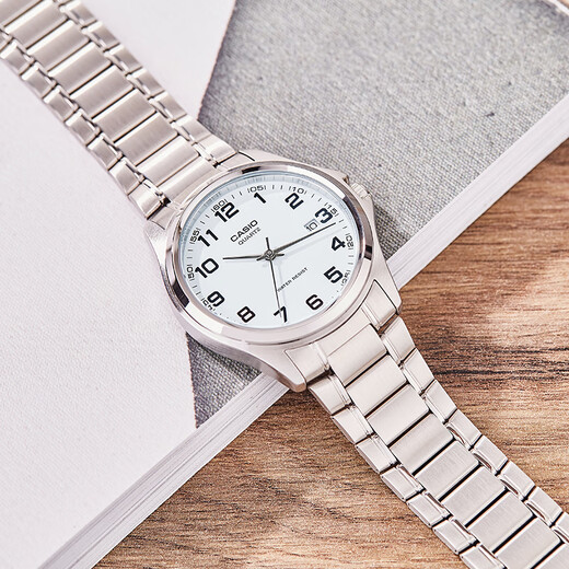 Casio Casio watch men's quartz pointer stainless steel men's watch MTP-1183A-7B