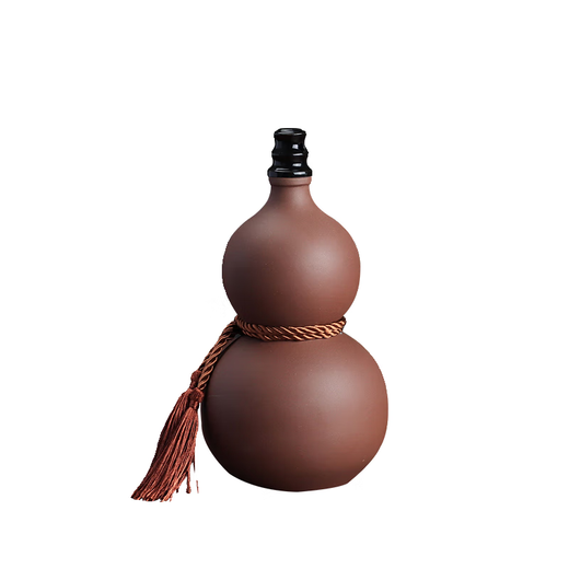 Cat gourd household retro sealed wine bottle empty bottle 1 Jin Jin equals 0.5 kg 3 Jin Jin equals 0.5 kg 5 Jin Jin equals 0.5 kg Wine utensil sealed white wine jar 3 Jin Jin equals 0.5 kg Gourd (colored mud) + rope + transparent shrink film