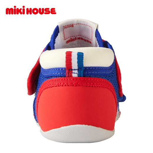 MIKIHOUSE sandals summer toe-toe girls' sandals non-slip breathable mesh baby boy toddler sandals baby shoes blue 13 inner length 13cm