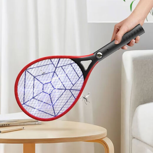 Joyoung Beauty electric mosquito swatter household rechargeable electric mosquito swatter large mesh fully automatic electric mosquito swatter durable rechargeable mosquito repellent DD DQ-plug charging - green - no lighting