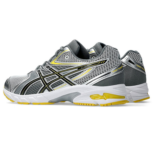 ASICS (ASICS) Rétro Chaussures de course absorbant les chocs pour hommes et femmes 25 Nouvel Gel-DS Trainer 14 Mesh Chaussures de sport ultra-légères respirantes Grey Yellow / 1203A607-101 36