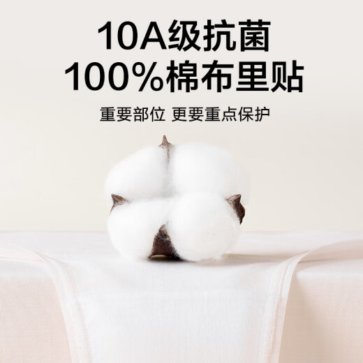 Jingshu Cotton [40S Modal-Safe Quality] Women's Underwear Women's Dell Breathable Antibacterial Cotton Crotch Girls Shorts