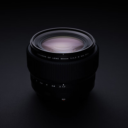 FUJIFILM medium format camera lens GF80mm F1.7 R WR