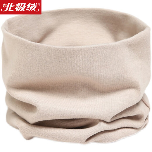 Arctic velvet pure cotton neck scarf for women, pure cotton thermal neck cover for men, spring, autumn and winter, solid color half-high collar sleeping cervical vertebra neck cover to keep warm, dark gray 95% cotton