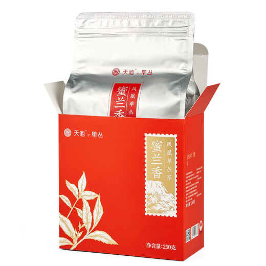天池茶叶凤凰单枞鸭屎香乌龙茶潮州单枞茶叶高山春茶新茶礼盒送长辈 蜜兰香250g*1盒