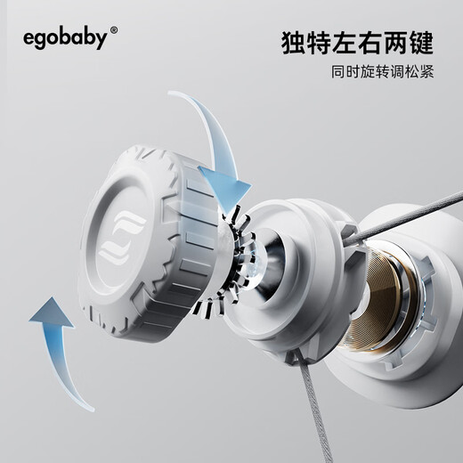 Egobaby 3.0 Versionstechnologie Taillenhocker Babygurt vier Jahreszeiten Baby Multifunktion vorne und hinten Dual-Purple-Artefakt, um das Baby herauszubringen und das Baby Starlight grau zu halten [Geben Sie 1 Speichelhandtuch]