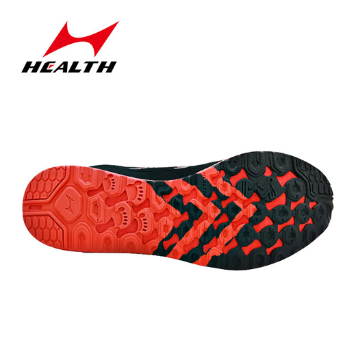 
Hailes (HEALTH) H running shoes shock absorbing running shoes mesh breathable casual sports shoes lightweight student physical examination training shoes 722 black and red 36