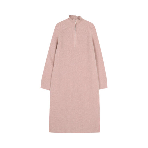 Un ensemble complet de robes de style coréen, des robes en tricot rose, des vêtements pour femmes, 2025 tenues de printemps populaires, des robes de style coréen [C23M6189M Couleur d'abricot] [Little Fragrance Style Suit S 40 / 45kg