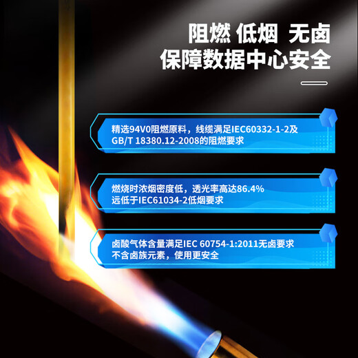 光航 电信级光纤跳线SC-FC单模单芯1米入户光纤线 低烟无卤环保外被 收发器尾纤 GH-SF01-S