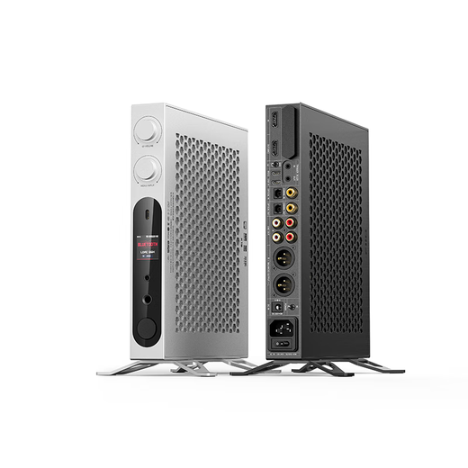 FiiO K19 flagship desktop decoding headphone amplifier DSD decoding all-in-one headphone power amplifier HiFi decoder silver