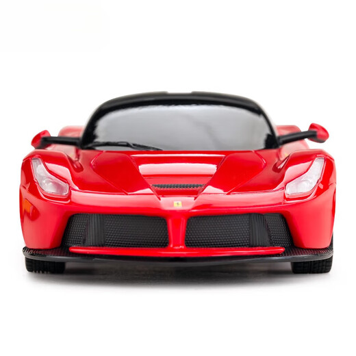 RASTAR Ferrari remote control car electric racing sports car simulation model boys and children toy car Ferrari laferrari-red rechargeable model (with charger + rechargeable battery)