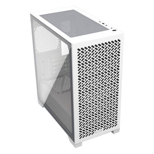 CoolerMaster Elite302 Lite MATX caja de ordenador panel frontal sin herramientas/soporta USB Type-C Elite302 Lite lateral transparente blanco (sin ventilador)