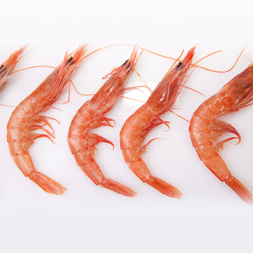 Fresh Beijing imported Greenland Arctic sweet shrimp, net weight 2Jin Jin is equal to 0.5 kg, 90-150 pieces, raw sweet shrimp for New Year's Eve dinner