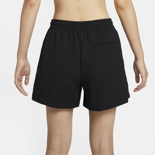 耐克（NIKE）官方EVERYTHING女子中腰短裤夏季运动裤梭织休闲FV6623 010黑/白 XL