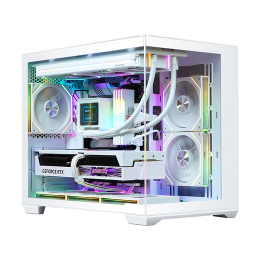 Jingtian Core i5-14600KF/RTX5070 12G/32G/1TB solid-state WIFi6 desktop computer complete PC design e-sports game console national subsidy 20%