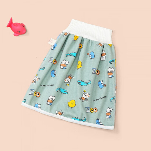 
Beisiru baby urinary skirt diaper pants bed wetting artifact baby children leakproof waterproof large size washable urinary pad cloth diaper bag emerald lion urinary skirt 1 pack L size (3-8 years old 30-60Jin [Jin equals 0.5 kg])