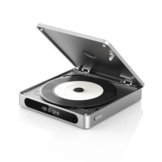 FiiO DM13 portable hifi stereo 4.4 balanced CD player, walkman, supports track capture and transcription, aptxhd Bluetooth transmitter, silver Bluetooth version