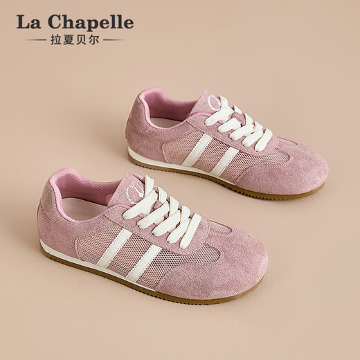 
La Chapelle women's shoes for women's summer thin mesh versatile soft sole training shoes for women-6628-2 pink 38