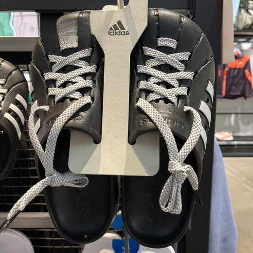 阿迪达斯 （adidas）三叶草男洞洞拖鞋轻便透气包头沙滩鞋JH984898499851 JH9848【专柜】 38