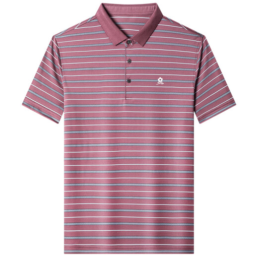 Mengtejiao Mulberry Silk Silk T-shirt à manches courtes NOUVEAU POLO POLO STRIET STRIEUX SURMÉE SUMÉE SJ1503-GREEN L 170 Convient pour 115-125jin [Jin est égal à 0,5 kg]
