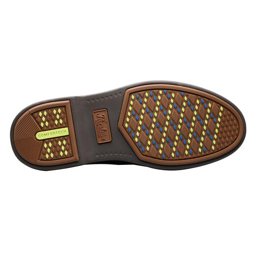 Florsheim Boys, Supacush Flat Toe Oxford Shoes - Little Kids and Big Kids, Brown Nubuck/Brown Sole Brown Nubuck/Brown Sole 7 Big Kid