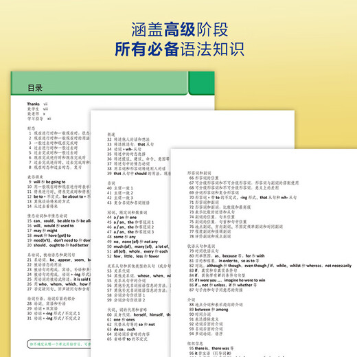 剑桥高级英语语法 赠视频讲解课 第四版中文版 English Grammar in Use 英语在用