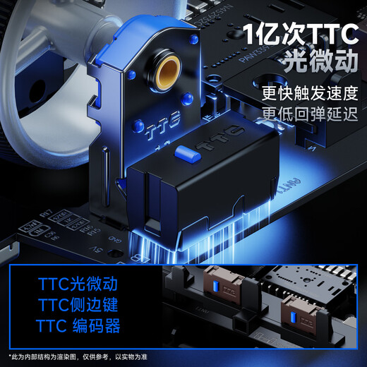 凌豹M9Pro全能高阶无线蓝牙三模鼠标轻量化 原相PAW3395 双8K回报率低延迟 换电鼠标 游戏电竞办公 M9Pro白色【PAW3395+有线8K】双电池