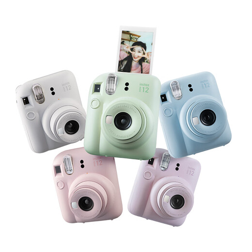 Fuji (FUJIFILM) instax mini12 flower and her limited gift box instant camera instant mini11 upgrade model point-and-shoot camera Valentine's Day gift gift mint elf gift box official standard