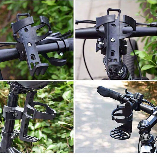 Suitable for Decathlon bicycle water bottle holder, universal mountain bike water cup holder, motorcycle water cup holder, bicycle screw installation PC yellow