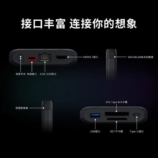 Extreme space nas private cloud T2S all solid state home network storage server dual disk Gigabit network port T2S with Western Digital blue disk SN5000 2T*1 brand new genuine joint warranty contact customer service for discounts