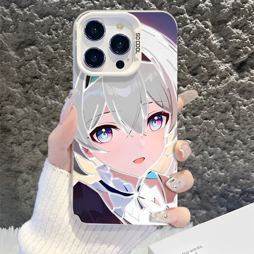 Maomanjian Genshin Impact Firefly applicable to iQOO13 mobile phone case iQOOZ9TURBO set 12/11/Neo9 women's 11s/10/8 Color silver shell-white-753 Genshin Impact Firefly 1 VIVOIQOOZ9/Y200GT