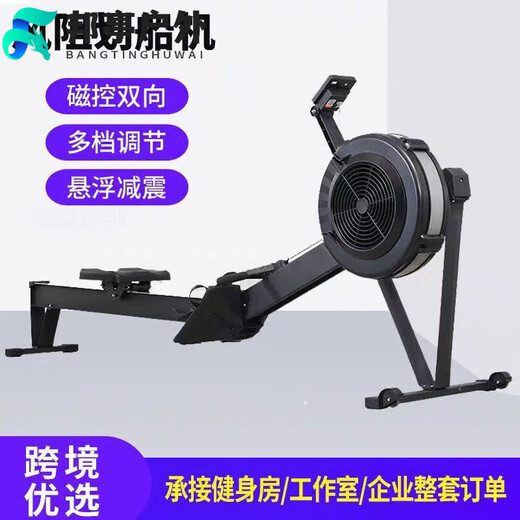 OEMG German imported quality wind resistance rowing machine C2 folding fitness home commercial fitness equipment intelligent resistance adjustment ski machine