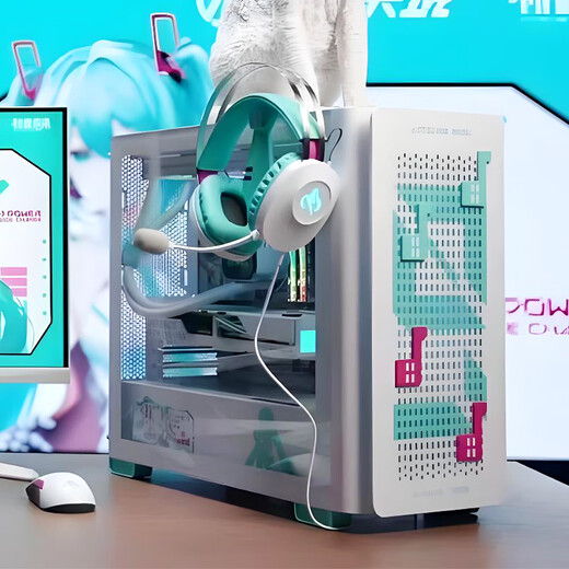 ASUS Chosen x Hatsune Miku co-branded AMD 9800X3D 5060ti/RTX5070TI/5080 ASUS Hatsune Miku motherboard assembly computer host configuration 1 R7 9700X/no graphics card Hatsune co-branded