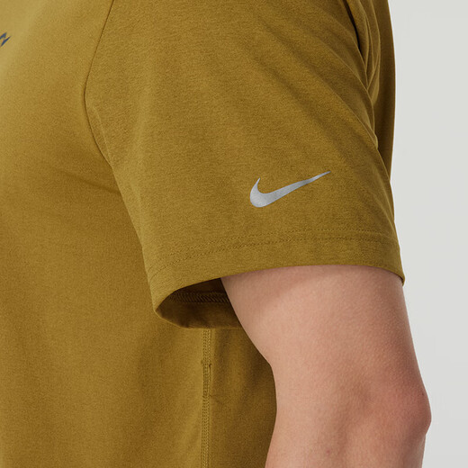 耐克耐克男款DriFIT短袖跑步训练T恤快干透气2025新款 HV4882-399/晒图退5 S (165/84A)