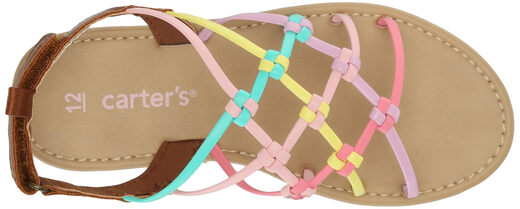 Carter s Carter unisex children's Edina sandals Multi 11 toddler