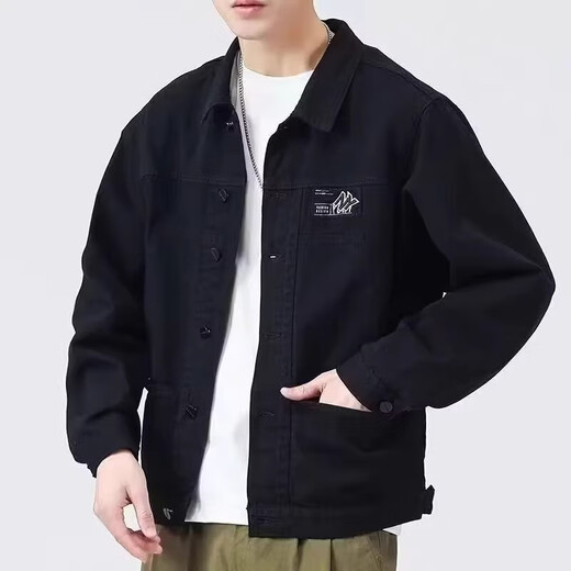 西域骆驼（VANCAMEL）外套男款春秋季2025新款衬衫翻领秋装男士工装夹克初秋褂子上衣服 【升级版】K12806卡其 M 【建议90-120斤】