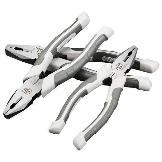 NAOISKEY 脑斯基终身保用福冈钢丝钳子老虎钳电工多功能6寸8寸尖嘴钳工具 -钢丝钳8寸*    2603