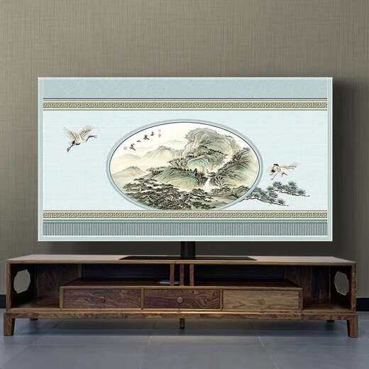 Yonghuan TV-Cover Inch LCD TV Hanging 55 60 70 75 80-Zoll-staubdichtes Abdeckungsmagnolien 60 Zoll 13780 cm
