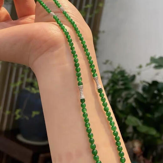 Shaoyu spacer 18K gold inlaid with natural diamond ruby small waist spacer pearl necklace jade bead bracelet accessories 18K gold diamond meteor small waist (screw bead buckle)