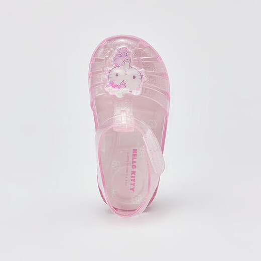 David Bella Kurome co-branded girls' sandals baby slippers summer children's jelly crystal slippers