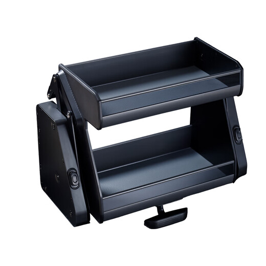 Maxle Kitchen-Wolkenschrank Hebezog-Korb Pulld-Down-Schrank ausziehen Korb dreischichtige Gewürz Rack Rack Lift Blau 675 (Schrankbreite 651-661 mm) 4 Waschmaschine