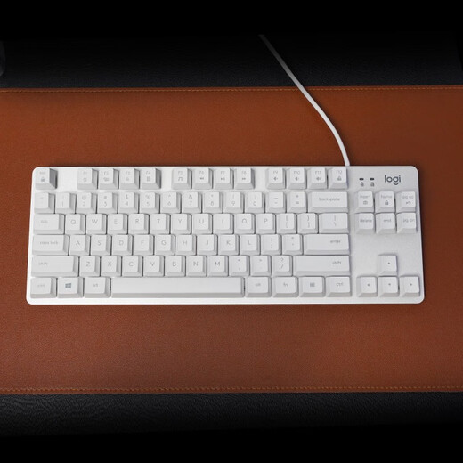 罗技（Logitech）拆封罗技k835机械键盘有线84键PBT键帽办公游戏笔记本电脑外设小 k835粉色 拆封盒装 TTC红轴