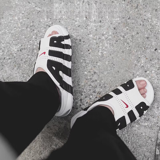 耐克（NIKE）Air More Uptempo Slide 大Air 运动拖鞋FJ0755-100 FD9885-100  36.5