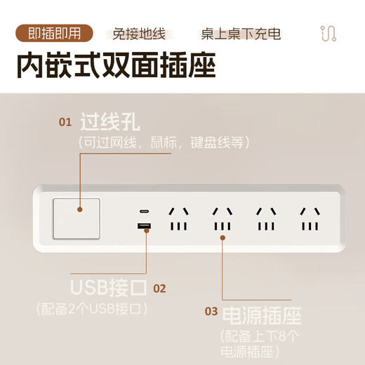Muzhixiao E0 level conference table long table office desk and chair combination simple small negotiation office furniture training table long table E0 level plate 1.8 meter conference table