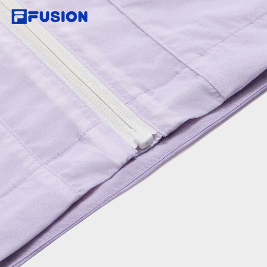 FILA FUSION斐乐潮牌梭织外套女2025夏新款渐变宽松凉感防晒上衣 薰蝶紫-PU S 160/80A/S