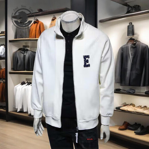 
ANDSEEYOU Brand Men's Casual Jacket 2024 Autumn and Winter New Business Tops Trendy Fashion Thicken Jacket Men's Clothing UU684 Style White M