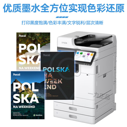 爱普生C869Ra墨盒原装爱普生EPSON WF-C869Ra墨水T9731-4墨袋 青色