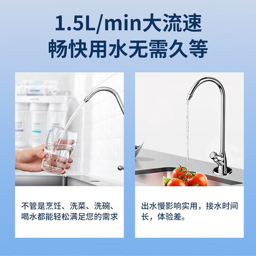 TS净水器机家用厨下矿物质净饮水自来水前置过超滤器机1283